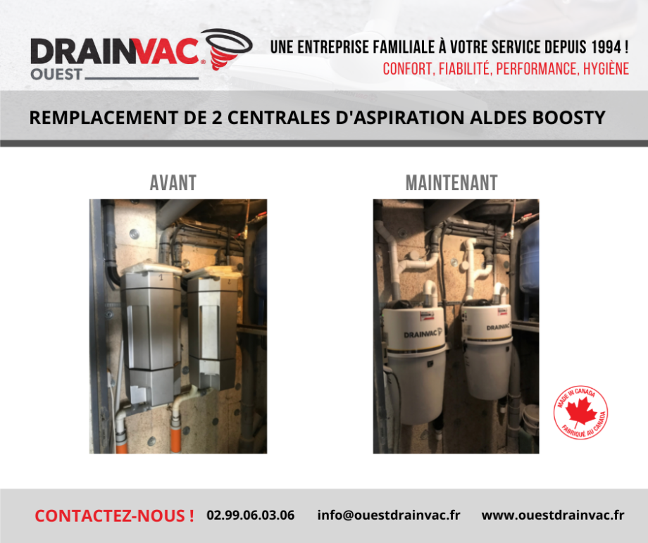 ALDES aspiration centralisée Boosty